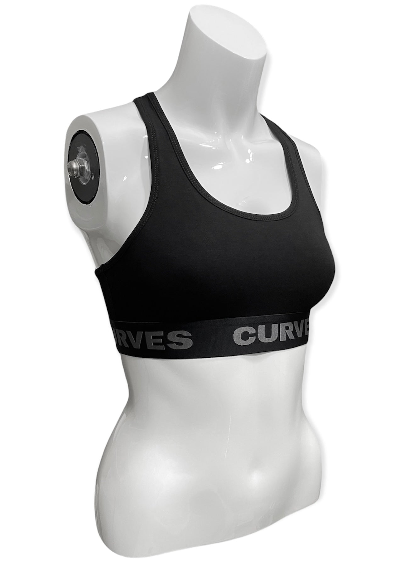Soutien-gorge Style Sport - Raven – Curves Underwear
